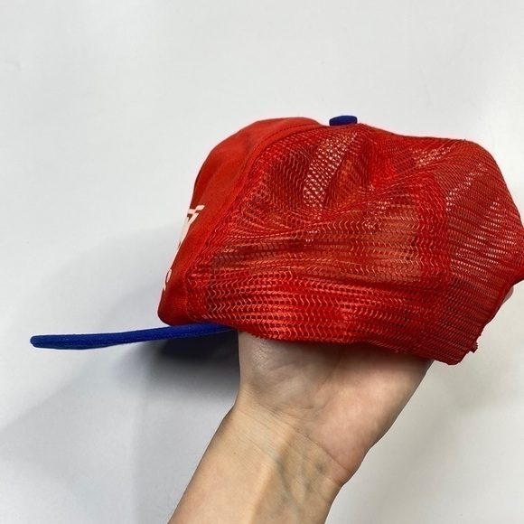 Vintage Spartan Swissmiss Menomonie, Wisconsin Mesh Snapback Hat - Picture 4 of 7